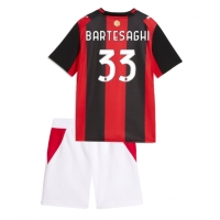 AC Milan Davide Bartesaghi #33 Hemmatröja Barn 2026-27 Kortärmad (+ Korta byxor)